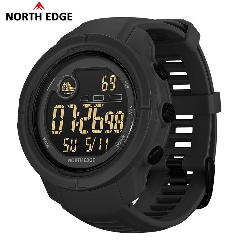 NORTH EDGE Mars5 Men Digital Watch Outdoor Sports Watches Fashion Multifunctional Electronic Watch