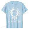 Feminist Never The Less She Persisted Shirt T-Shirt Cotton T Shirt Cool Tops Shirts Hip Hop Casual