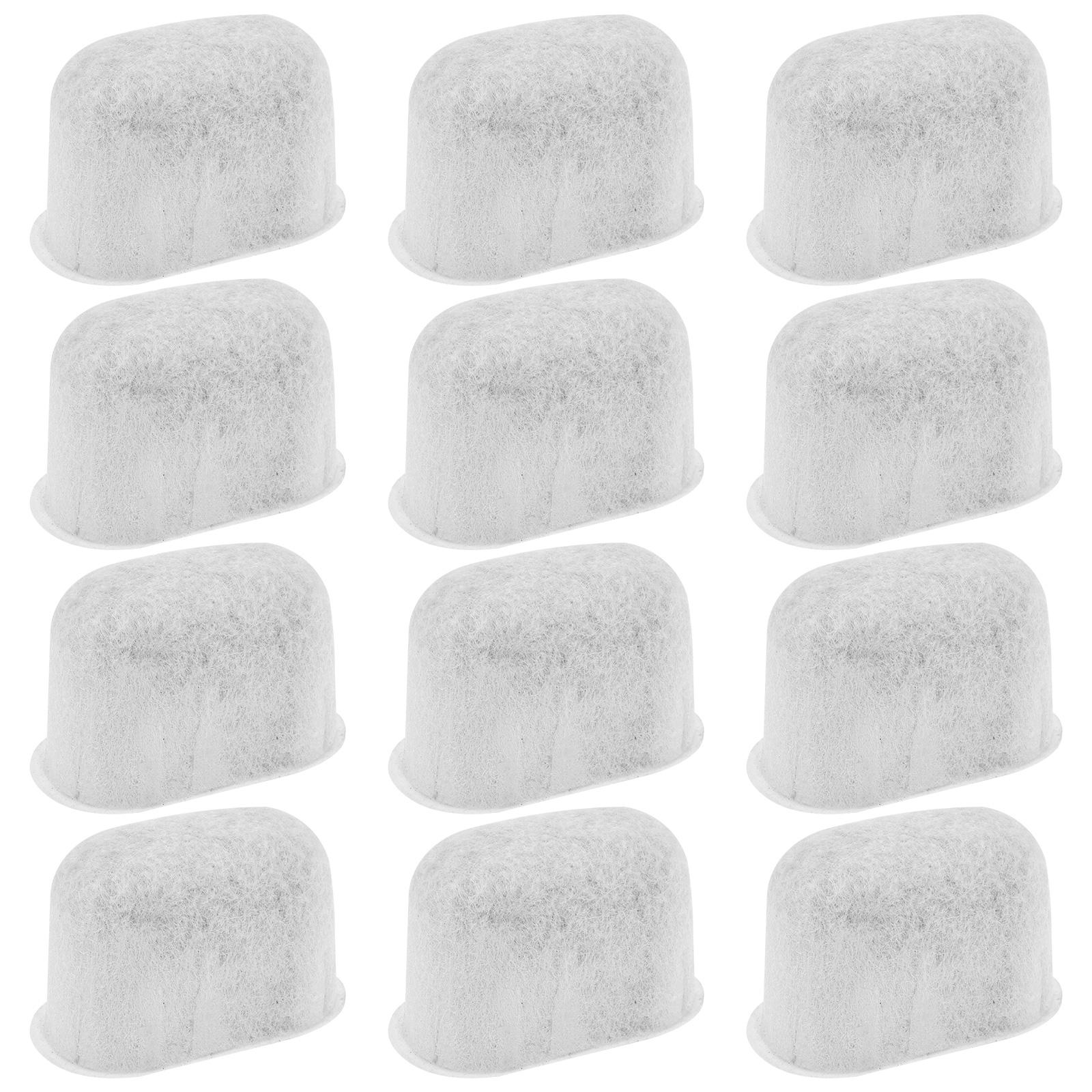 

12Pcs Charcoal Water Filters Coffee Machines Charcoal Water Filter Espresso Machine Activated Carbon Filter for Cafe Accessories