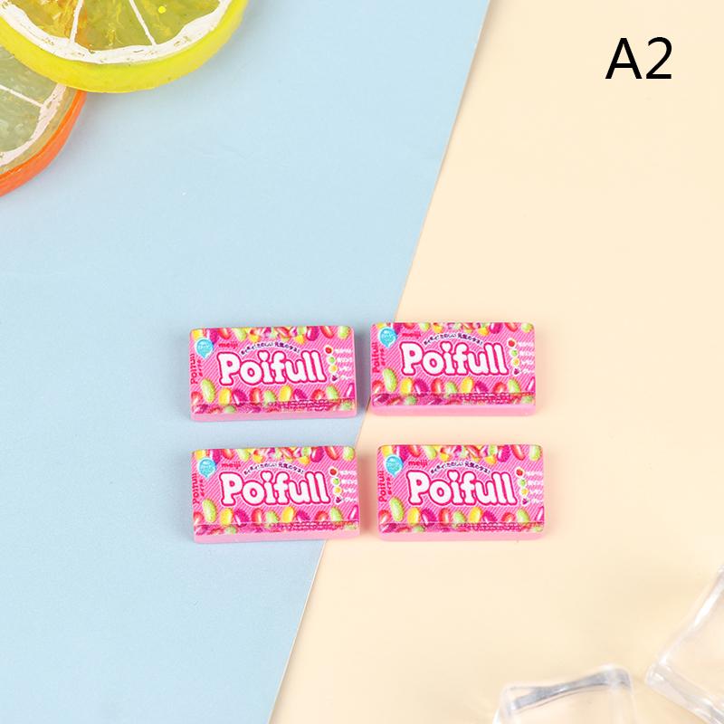 Dollhouse Miniature Accessories Kitchen supermarket food Model Simulation Ice Cream Pretend Play Early Educational Children Toy