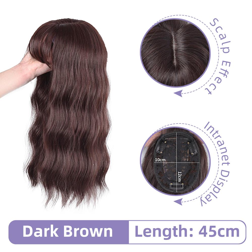 

Кучеряве волосся Роза Внутрішня сітка Натуральна кліпса на верхній перуці Заміна нарощеного волосся для жінок