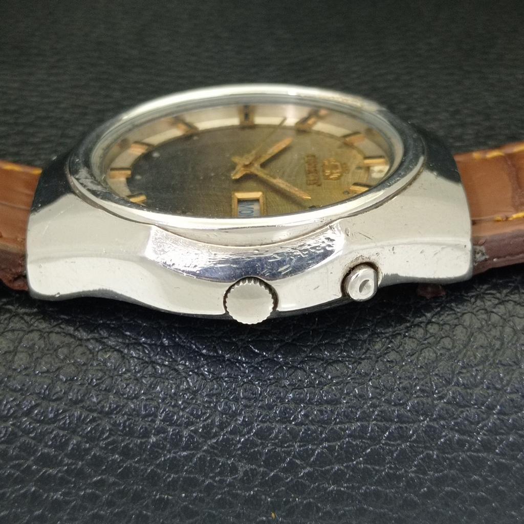 VINTAGE ORIENT AUTOMATIC 46940 JAPAN MENS ORIGINAL DIAL WATCH a701893-5 R207-a701893