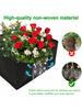 Jardim Levantada Plantando Cama, Saco De Plantação De Vegetais, Quadrado Reutilizável, Grande Capacidade, Recipiente De Plantado