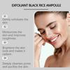 Black&White Rice Exfoliating Essence Dead Skin Remover Facial Glowing Replenisning Shrink Pore Hyaluronic Acid Brightening Serum
