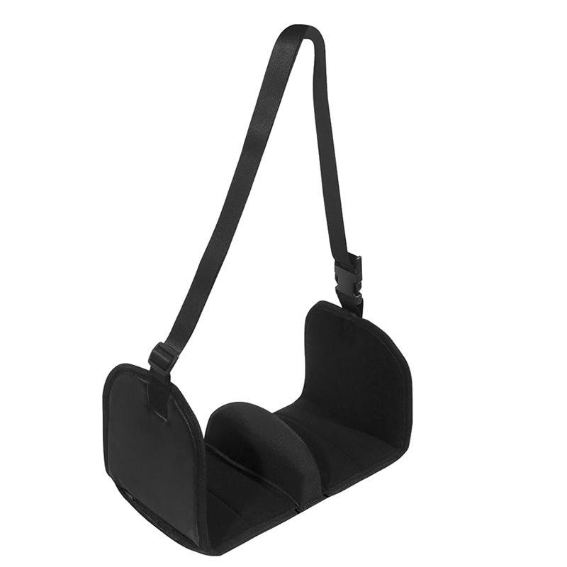 Airplane Foot Rest, Foot Hammock For Travel With Ergonomic Removable Foot Divider Design, Airplane Foot Hammock