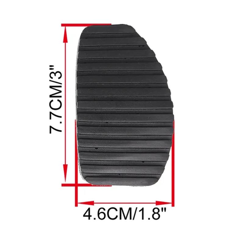 Rubber Brake Clutch Foot Pedal Pad Cover For Citroen Xsara Picasso 1999 - 2012 Jumpy Xantia C4 Picasso C2 SC C5 DC RD TD C6