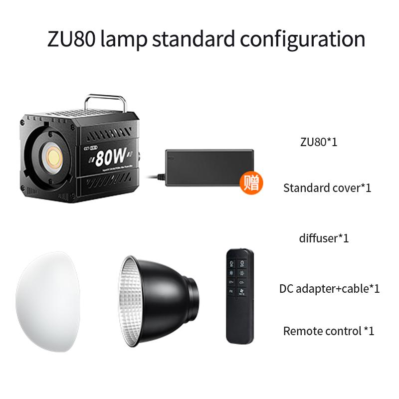 

Двухцветный накамерный свет 80 Вт COB светодиоды видео свет для заполнения мини Bowens портативный можно держать в руках для прямых эфиров 2500-6500K с регулировкой яркости