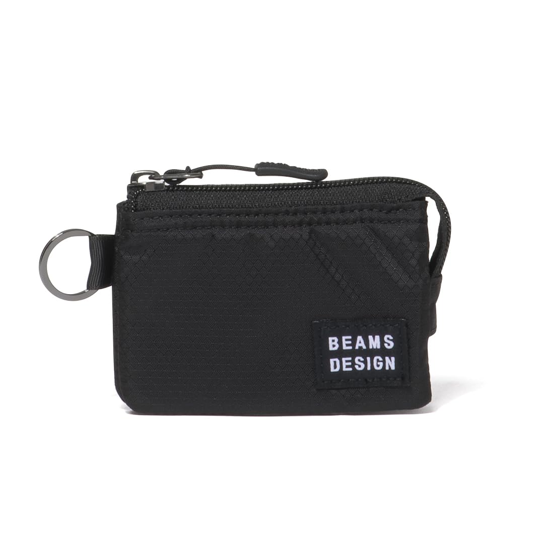 BEAMS DESIGN Монетница One BMMW6JC2 Агрессивный кошелек, Черный, Размер, чёрный
