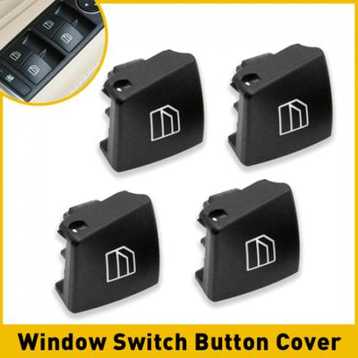 4Pcs Set Window Switch Button Cover Cap For Mercedes-Benz W204 C-Class W212 W166