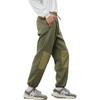 New Balance Knitted Sweatpants Men's Green Moderate Cuffed Pants AMP25015-DRC