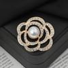 Elegant Versatile Light Luxury Corsage Brooch with Niche Design - Anti-Exposure Pin