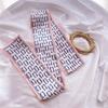 Print Flower Small Scarf For Women Handle Bag Ribbons  Fashion Head Scarf Small Long Skinny Scarves  Headbands