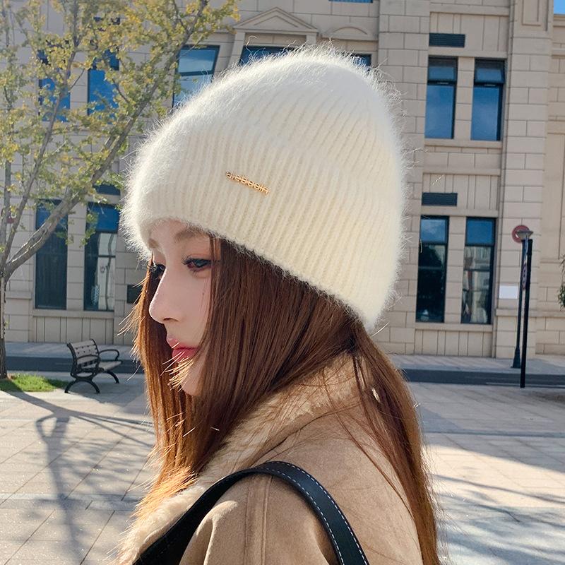 

Elastic & Breathable, Fashionable Design, Unisex Winter Headwear for Men & Women, Casual Outdoor & Christmas Wear, Winter Hat One size