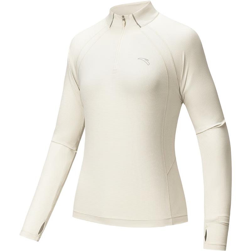 Anta Women s Half-Zip Long Sleeve Athletic Training Top 2XL