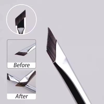 Blade Eyeliner Brush, Beveled Flat Sickle Eyeline, Eye Line To Eye Reclining Silkworm Detail, Eyebrow Brush, Makeup Brush