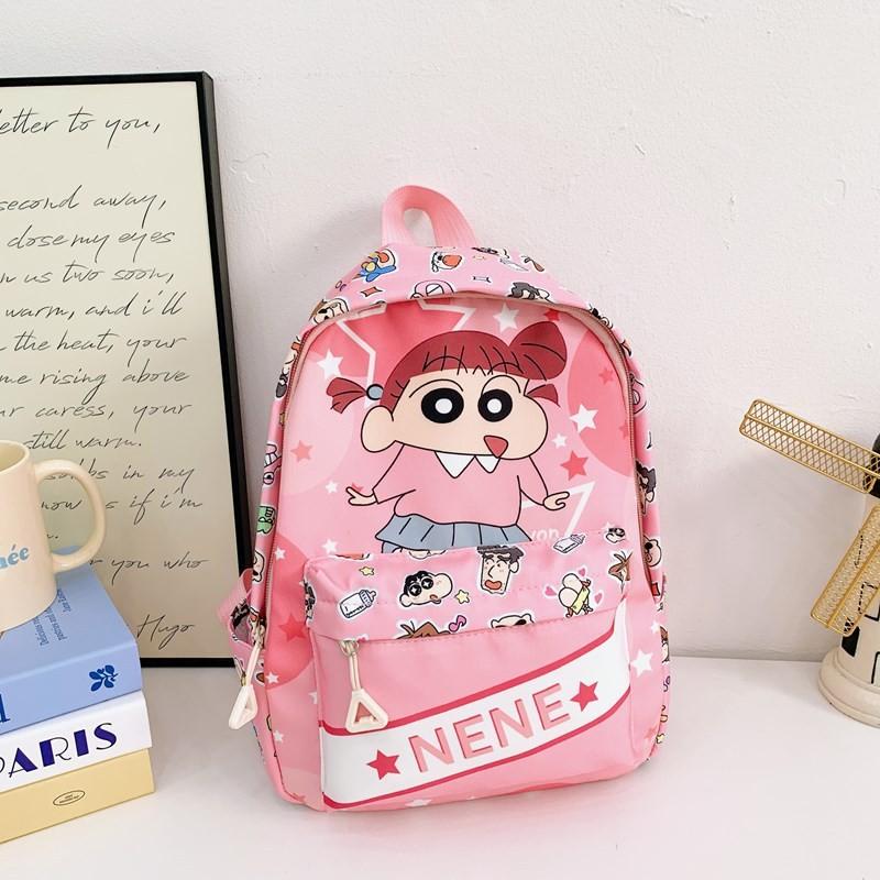 Shinnosuke Backpack Kindergarten With Curved Shoulder Straps Design For Toddler