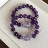 Uruguayan Amethyst Lavender Women's Luxury Crystal Bracelet