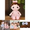Plush Girl Doll With Cotton Filling For Kids Play And Collection