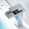 1 Widened Waterfall Type Household Faucet, Bathroom Washbasin Faucet, Sink Hot and Cold Faucet, Bathroom Supplies, Convenient