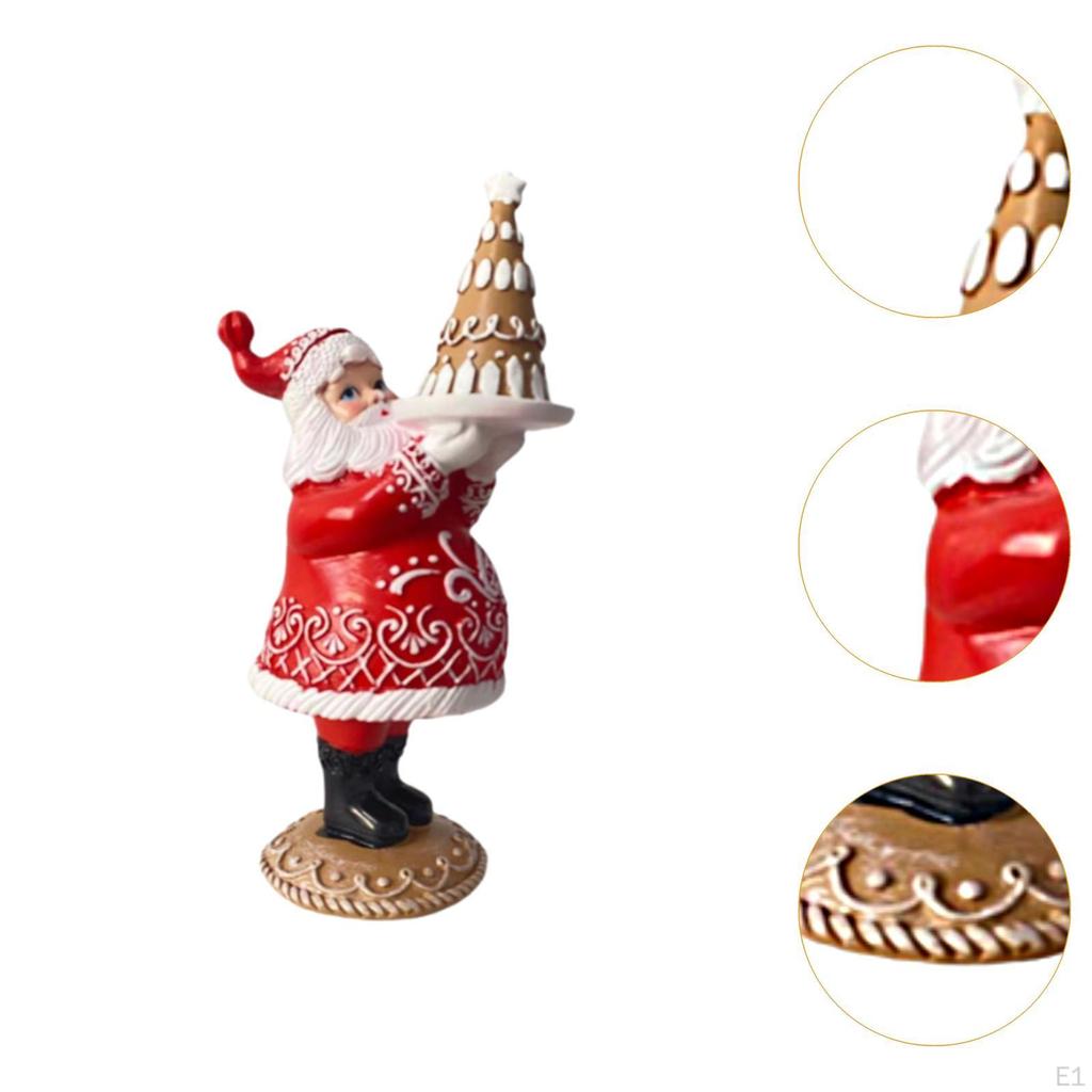 Christmas Figure for The Holidays, Resin Decoration Table