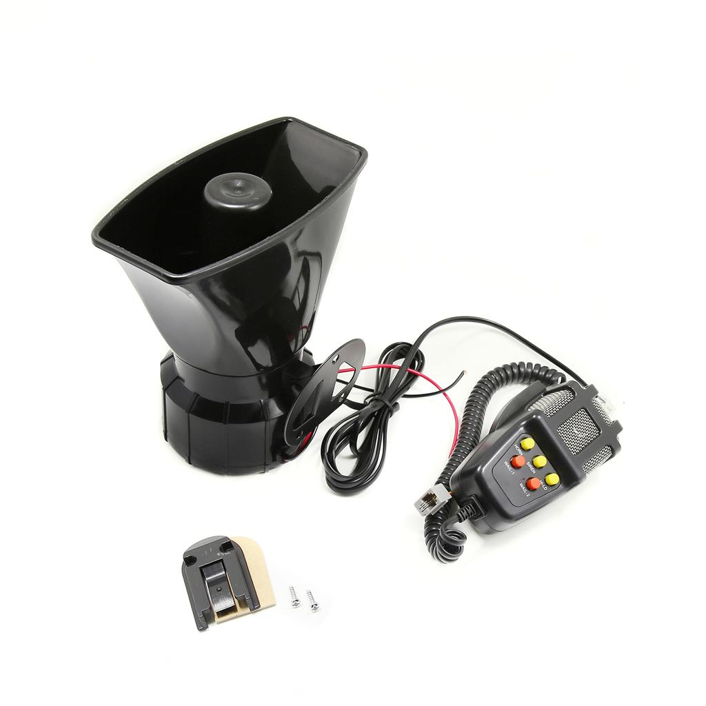 Car Megaphone 5   Alarm Horn 12V 110DB Speaker   Alarm Ambulance Blaring   Siren for Trucks Boats