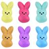 Creative Novel  Plush Bunny Toy For Dogs Kids Interactive  Easter Gift
