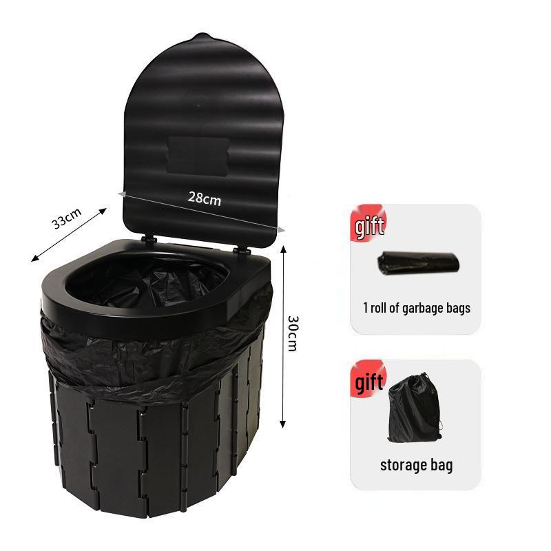 Portable Folding Outdoor Camping & RV Emergency Toilet