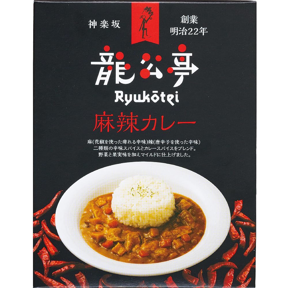 

Аутентичное карри Мала от Kagurazaka Ryukotei 180 г x 4 - Восхитительно острое и вкусное готовое к употреблению карри