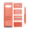 7pcs/set Melon Fruit And Vegetable Grater Multi-function Potato Peeler Carrot Grater Home Vegetable Chopper Kitchen Supplies