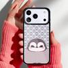 Cute Kawaii Penguin Phone Case for iPhone 17 16 15 14 13 Pro Max Back Cover for 12 11 Pro Coque