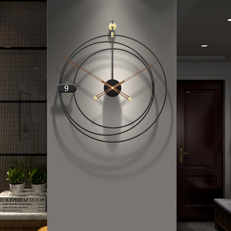 Luxury Silent Clocks Wall Home Decor Large Wall Clock Modern Design Watch Clock Mechanism Living Room Home Decoration Gift Ideas