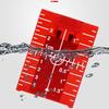 2pcs Red/Green Laser Level Target Board Double Scale Magnetic Target Plate  For Laser Level