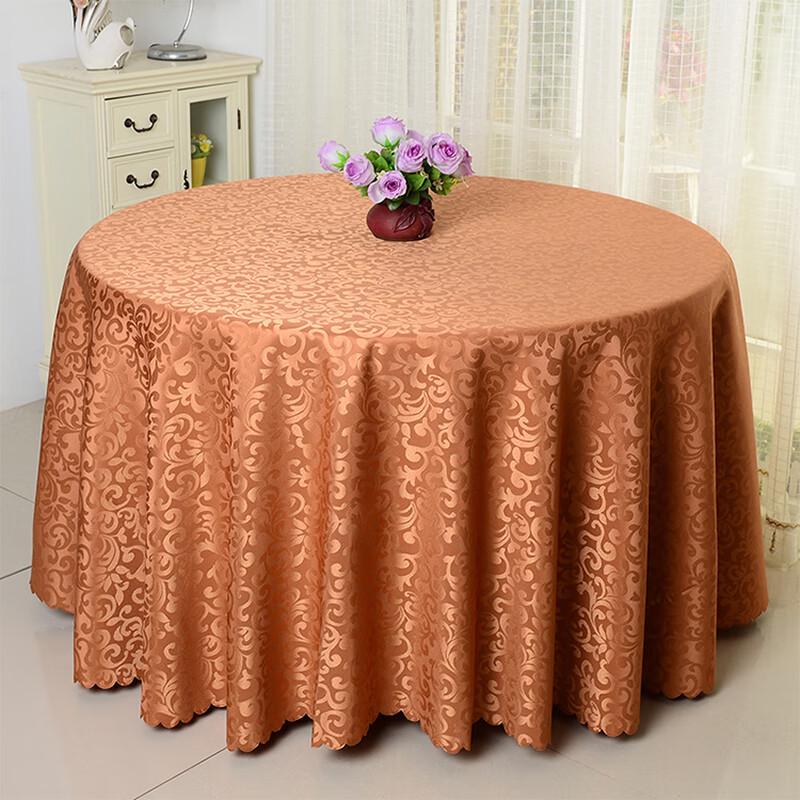 Hotel Plain Weave Round Tablecloth