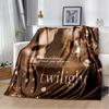 Twilight Estheticism Love Blanket Vampire Throw Blanket Werewolf Soft Cover Lightweight Warm Blankets for Bedroom