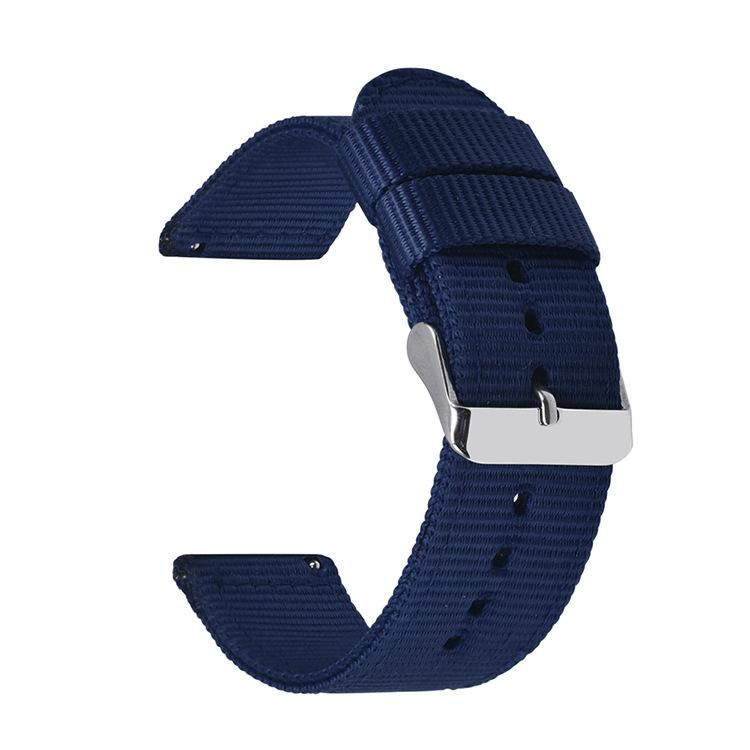 18mm 24mm 22mm 20mm Woven Nylon Watch Sport Strap Band For Samsung Galaxy 7 4 5 6 Gear S3 Classic Active 2 for Amazfit Xiaomi Huawei Fabric Band