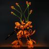 In-Stock RG 1/144 Sazabi HermèS Orange Assembly Posable Model Kit Action Figures Collecting Ornaments Plastic Models Toys Gifts