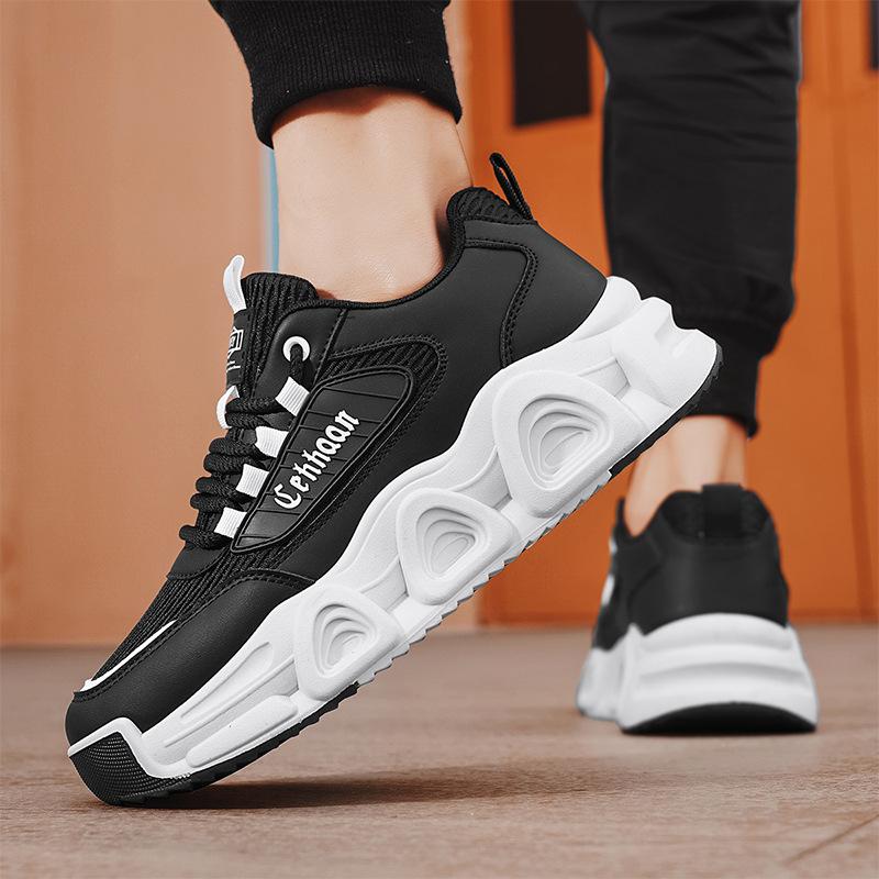 Summer new soft-soled shock-absorbing dad shoes platform casual shoes youth sports shoes