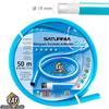 No Torsion Blue Knitted Hose Ø 19 Mm. Roll 50 Meters. Anti Twist Hose, Kink-Free Hose, Knot-Free Hose