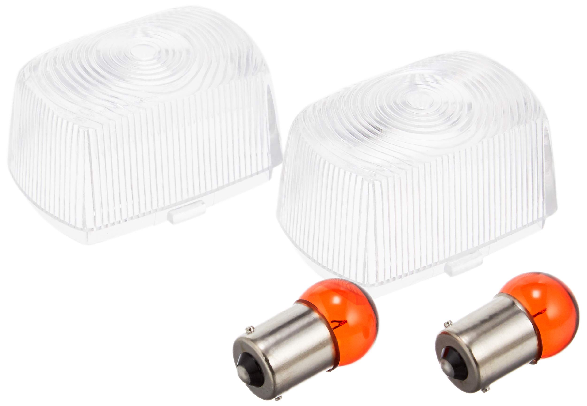 

KITACO Комплект линз поворотников для (Набор 2) NSR250R/CB223S/Ape100 и т.д., Прозрачный, 807-1093000