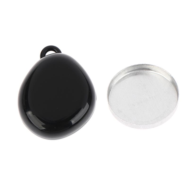 Colorful Keychain Empty Makeup Compact Diy Refill Case With Aluminum Tray Portable Cosmetic Storage Small Blush Container
