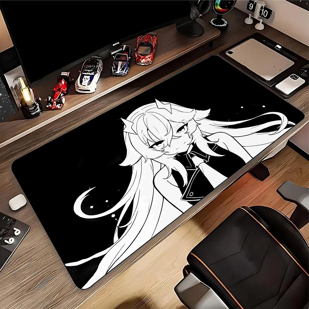Mask Girl Anime Mousepad Custom Home Computer Keyboard Pads Desk Mat Laptop Soft Antislip Table Mat XXXL Mouse pad xcm