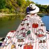 Christmas Duck Outdoor Flannel Blankets, Outdoor travel, Home Blankets, Fan Gifts,Suitable for All Seasons, Christmas Gifts. R1127044