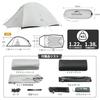 Naturehike Official Shop Tent Lightweight Solo Camping Mountaineering Freestanding Vestibule Double Wall Outdoor Dedicated Groundsheet Included Bag 3