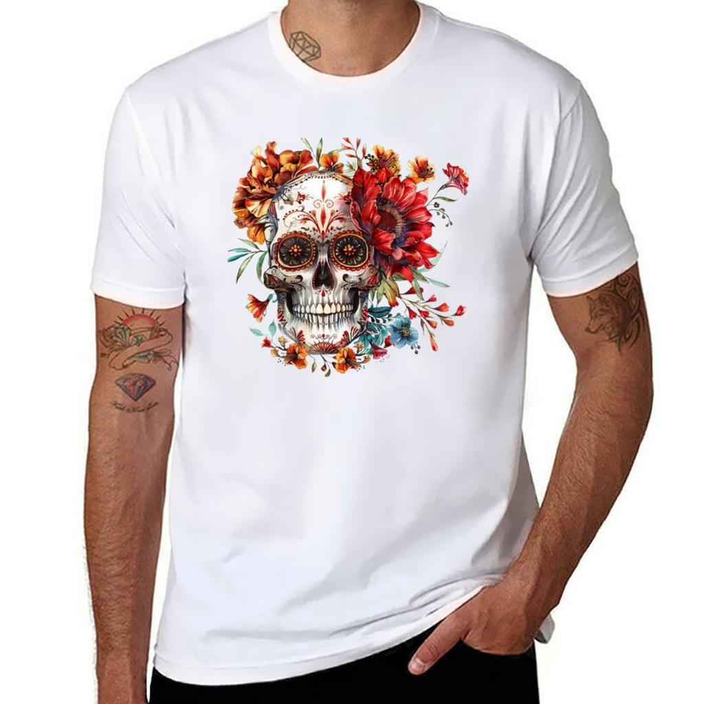 Dia De Los Muertos Tshirt T Shirt Unisex Plain Tshirt