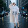 Thickened raincoat Non-disposable adult integrated long poncho Concert travel Mountaineering Portable EVA poncho
