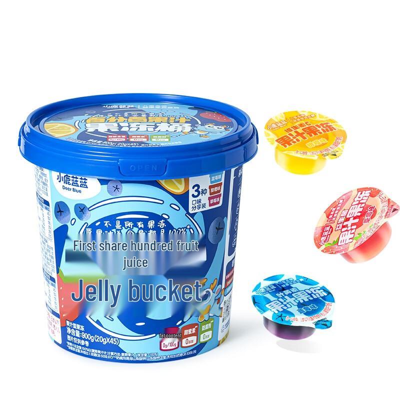 Little Deer Blue Blue Vitamin C Fruit Juice Jelly