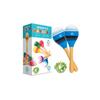 Circle Toys Wooden 2-Piece Maracas Set - Catch the Rhythm