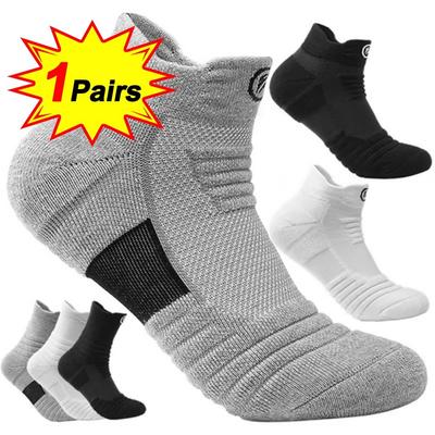New Cotton Football Socks Anti-slip Thickened Soccer Socks Breathable Deodorous Sports Boat Socks Men