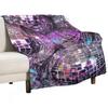 Classic Disco Balls Throw Blanket Flannel Fabric Cute Manga Sofa Quilt Blankets