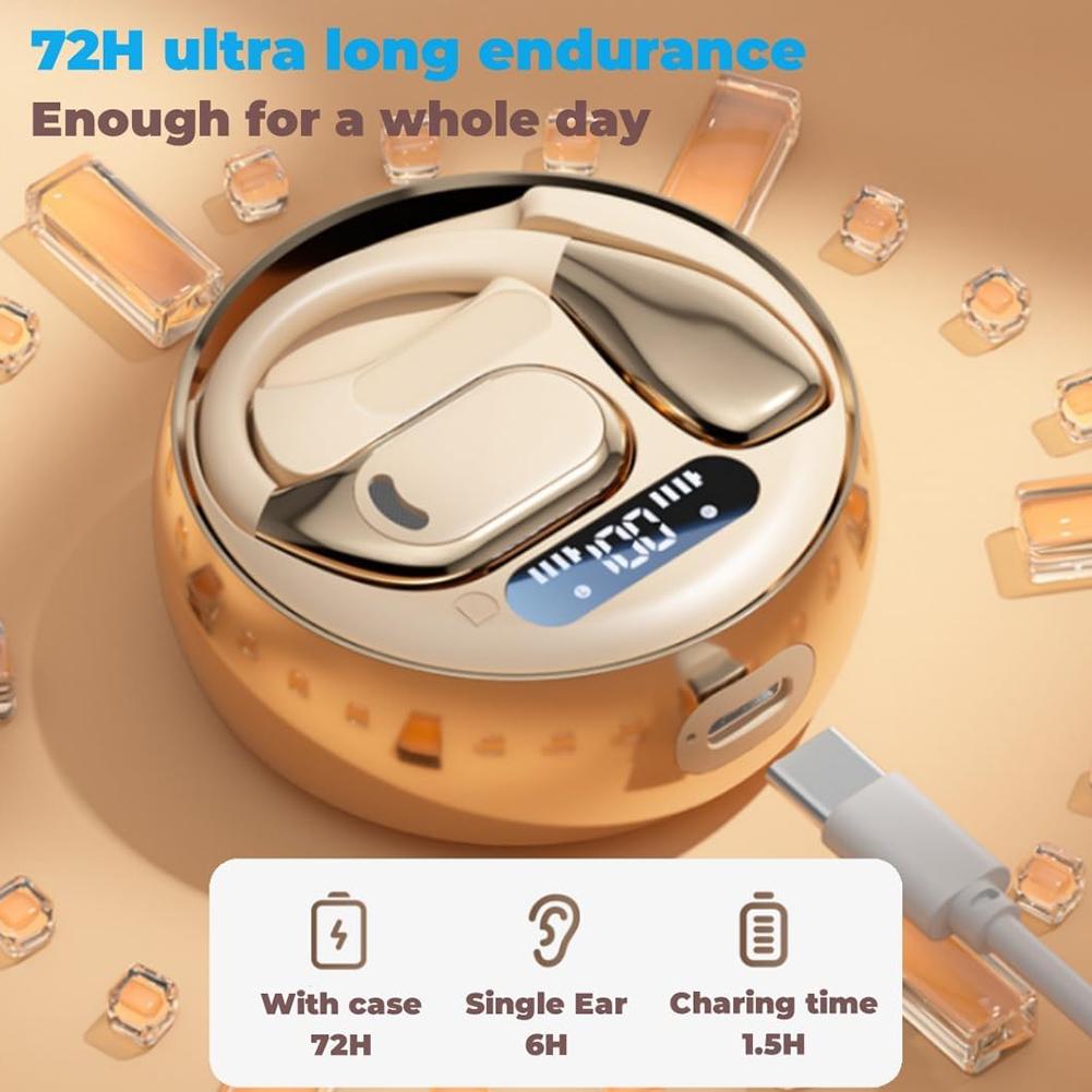 AI Language Translation Earbuds Bluetooth-Compatible Real-time Translation Earphones Smart Voice Translator for Travel Business